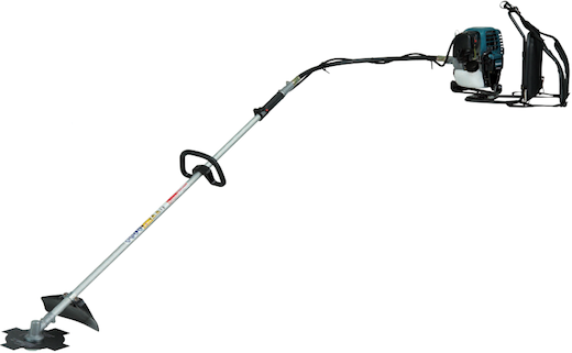 MAKITA EBH340R 4-Stroke Backpack Petrol Brushcutter - Click Image to Close